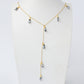 Collar Y Cristales Plateado