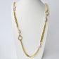 Collar Cubano Largo con Dijes