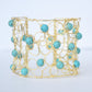 Brazalete Garabato Turquesa
